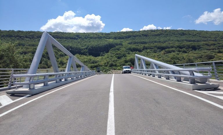 Conectivitate sporită în județul Cluj: Consiliul Județean a finalizat construirea noului pod de la Pâglișa