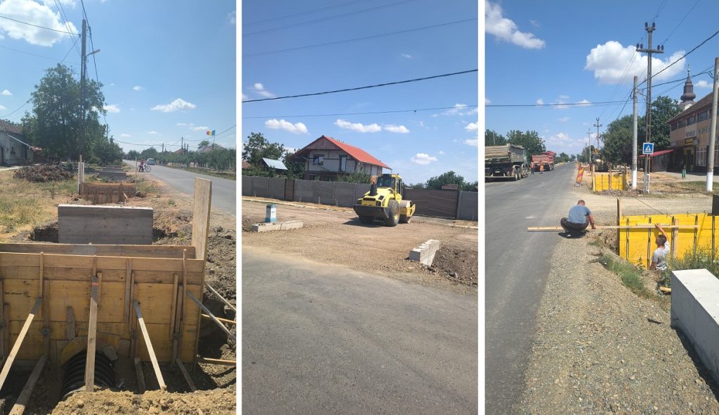Iustin Cionca: „Construim 80 de accese noi la gospodăriile din Mișca”