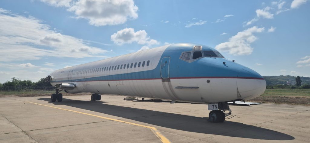 Aeroportul Cluj aduce un avion real pentru pregătirea echipelor de intervenție