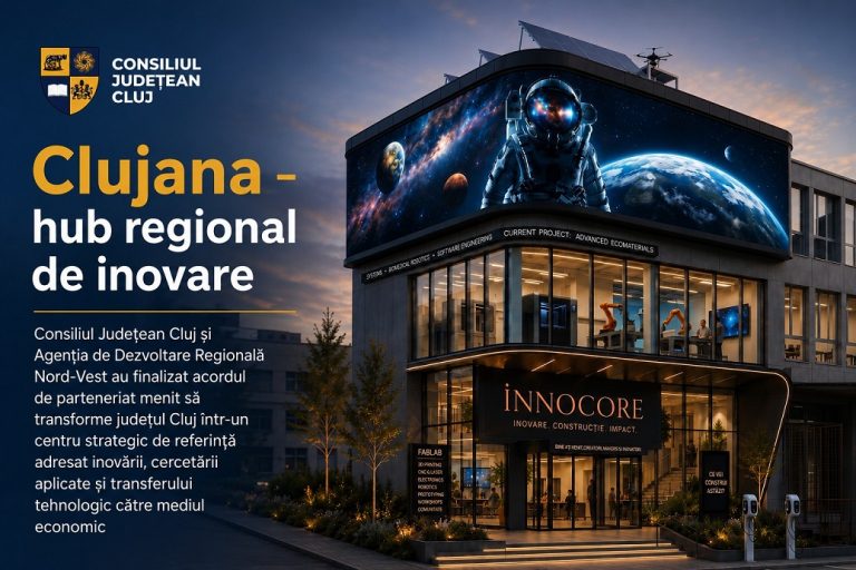 Platforma Clujana se transformă într-un hub regional de inovare: Consiliul Județean Cluj și ADR Nord-Vest pregătesc o investiție cu fonduri europene!