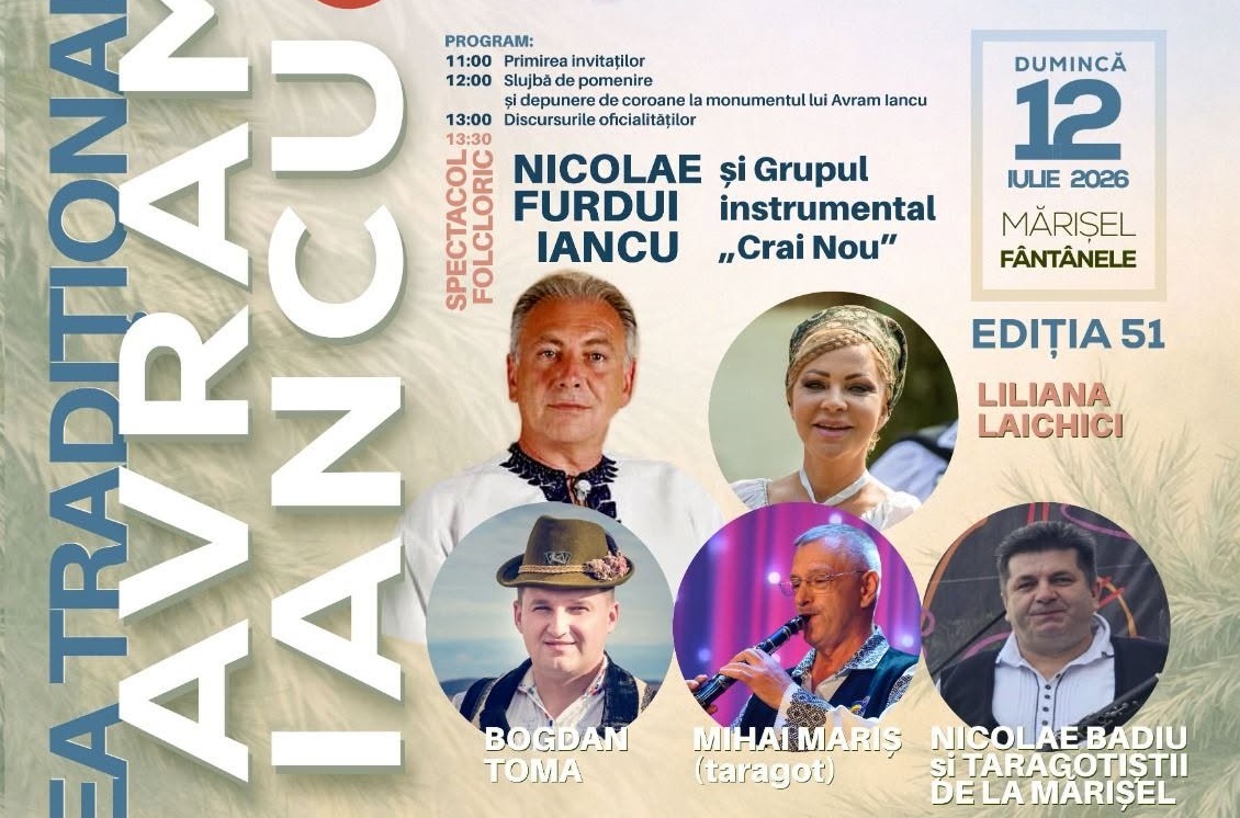 Mărișelul îl cinstește pe Avram Iancu: Cea de-a 51-a ediție a sărbătorii tradiționale va reuni mii de ardeleni în inima Apusenilor
