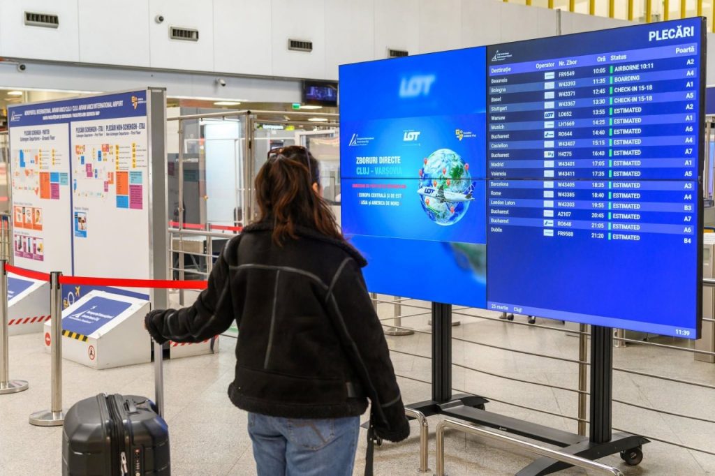 Investiție de aproape 1,9 milioane de lei la Aeroportul Cluj. Se introduce sistemul „Fast Track” pentru pasageri