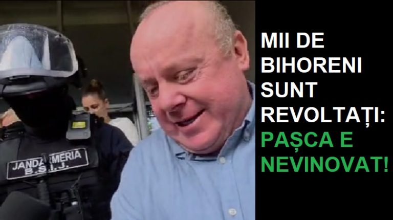 Val de solidaritate pentru Viorel Pașca! Mii de bihorenii critică procurorii și presa și vorbesc despre „o execuție publică”!