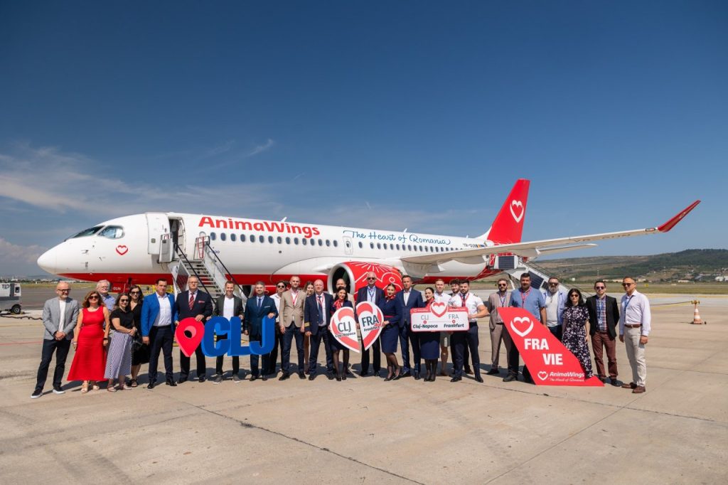 AnimaWings extinde operațiunile la Cluj-Napoca cu zboruri spre două mari destinații europene