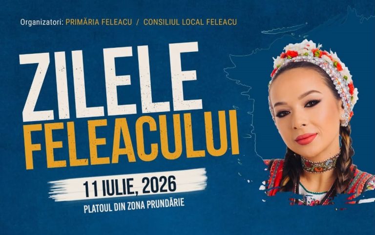Feleacu dă startul sărbătorii comunității: Vlăduța Lupău și Ducu Bertzi, printre invitații speciali ai Zilelor Feleacului 2026