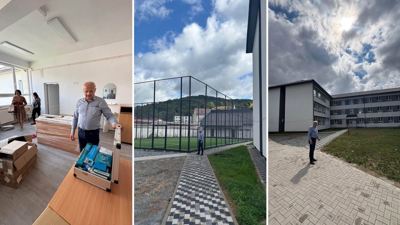 Școala Gimnazială din Abrud, aproape de finalul lucrărilor de modernizare. Radu Tuhuț: „Pregătirile sunt pe ultima sută de metri”
