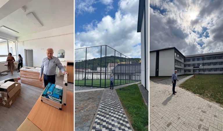 Școala Gimnazială din Abrud, aproape de finalul lucrărilor de modernizare. Radu Tuhuț: „Pregătirile sunt pe ultima sută de metri”