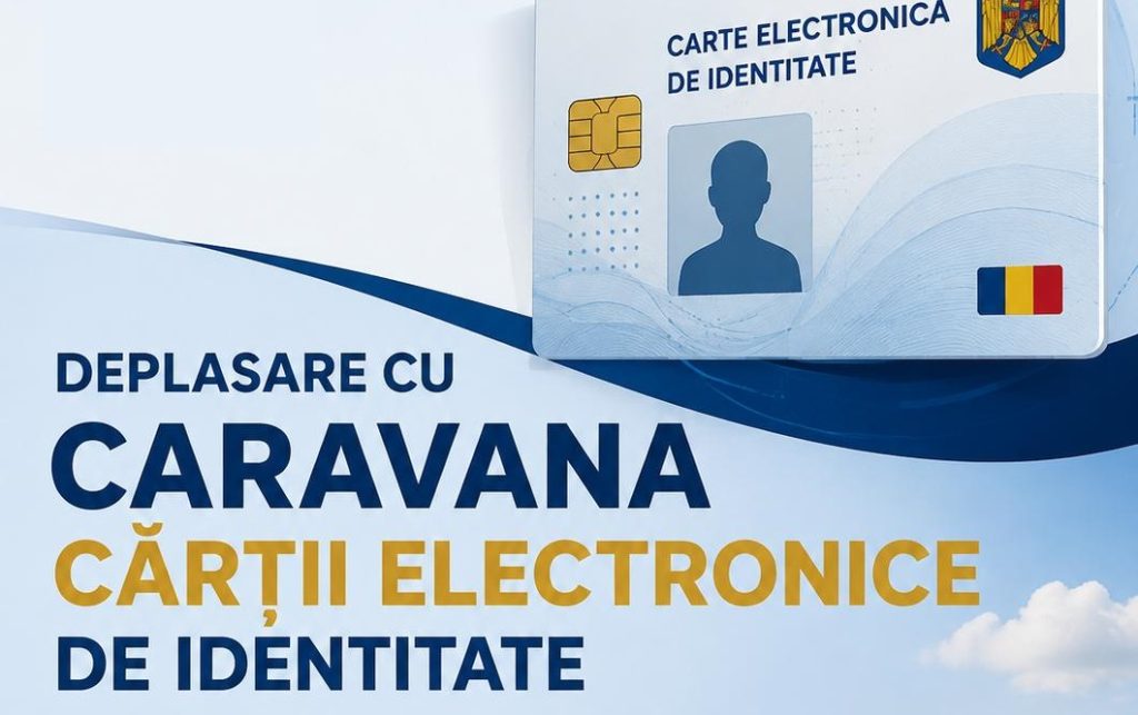 Deplasare cu caravana Cărții Electronice de Identitate în comuna Mărișel