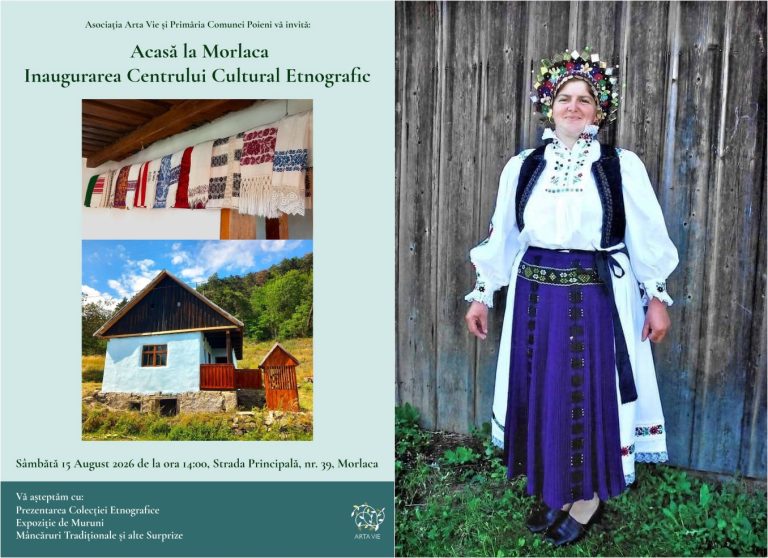 „Acasă la Morlaca”: Un nou hub cultural etnografic își deschide porțile în județul Cluj