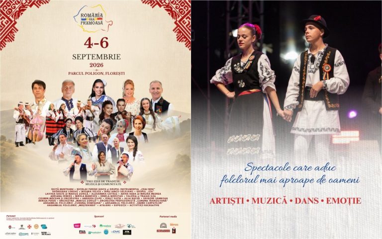 Festivalul care aduce România de ieri în mijlocul Floreștiului: tradiții, istorie și folclor, între 4 și 6 septembrie