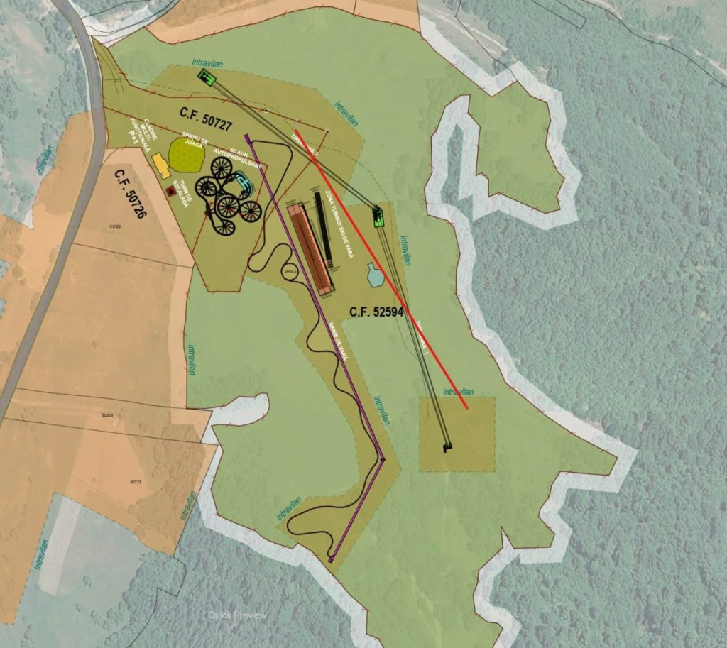 Parcul de Aventură Săcuieu prinde contur. Noi echipamente și tehnologii, analizate pentru viitoarea investiție