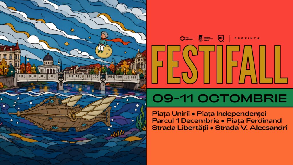 Oradea devine, pentru trei zile, o uriașă scenă în aer liber. Festifall 2026 îi aduce pe Asaf Avidan, Andra, Smiley, Horia Brenciu, Mira și Minelli