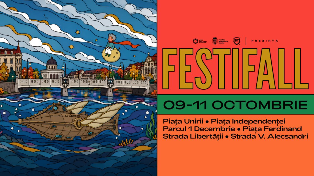 Oradea devine, pentru trei zile, o uriașă scenă în aer liber. Festifall 2026 îi aduce pe Asaf Avidan, Andra, Smiley, Horia Brenciu, Mira și Minelli