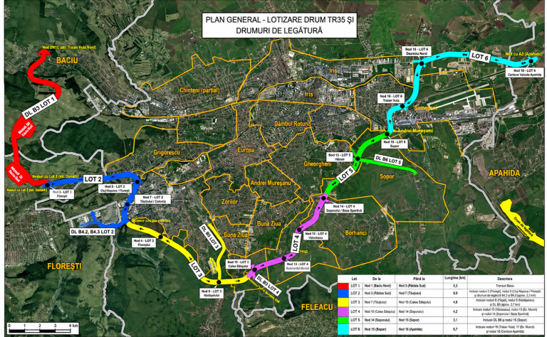 Centura Metropolitană a Clujului intră într-o nouă etapă: șase oferte pentru ultimul lot scos la licitație. Boc: „Îl realizăm, oricât de greu ar fi”