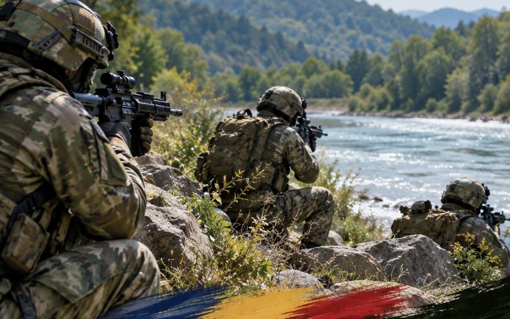 Exerciții militare la Deva, în zona râului Mureș: Militarii vor folosi armament, tehnică militară și muniție de manevră!