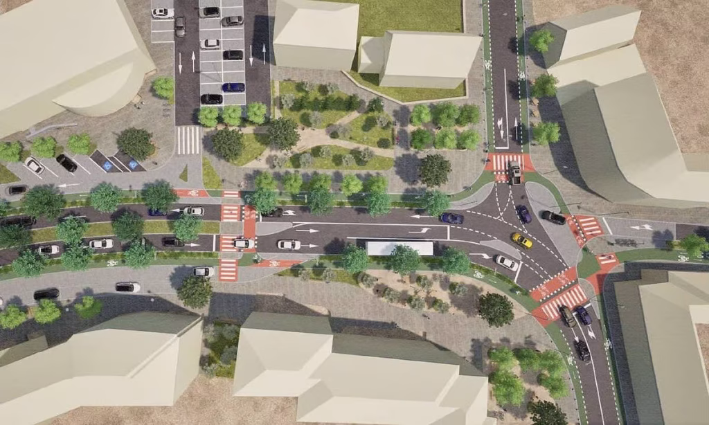 Schimbare majoră într-o intersecție importantă din Sebeș. Peste 11 milioane de lei pentru reamenajarea zonei „Turn”