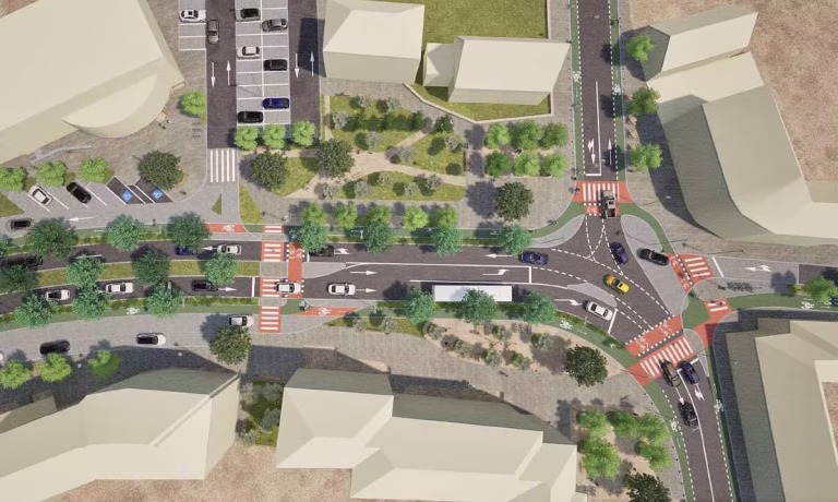 Schimbare majoră într-o intersecție importantă din Sebeș. Peste 11 milioane de lei pentru reamenajarea zonei „Turn”