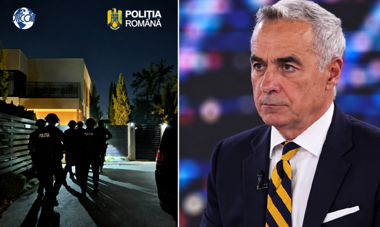 Călin Georgescu, ridicat din trafic de DIICOT. Percheziții la locuința din Mogoșoaia într-un dosar cu un prejudiciu de peste 1,1 milioane de euro (VIDEO)