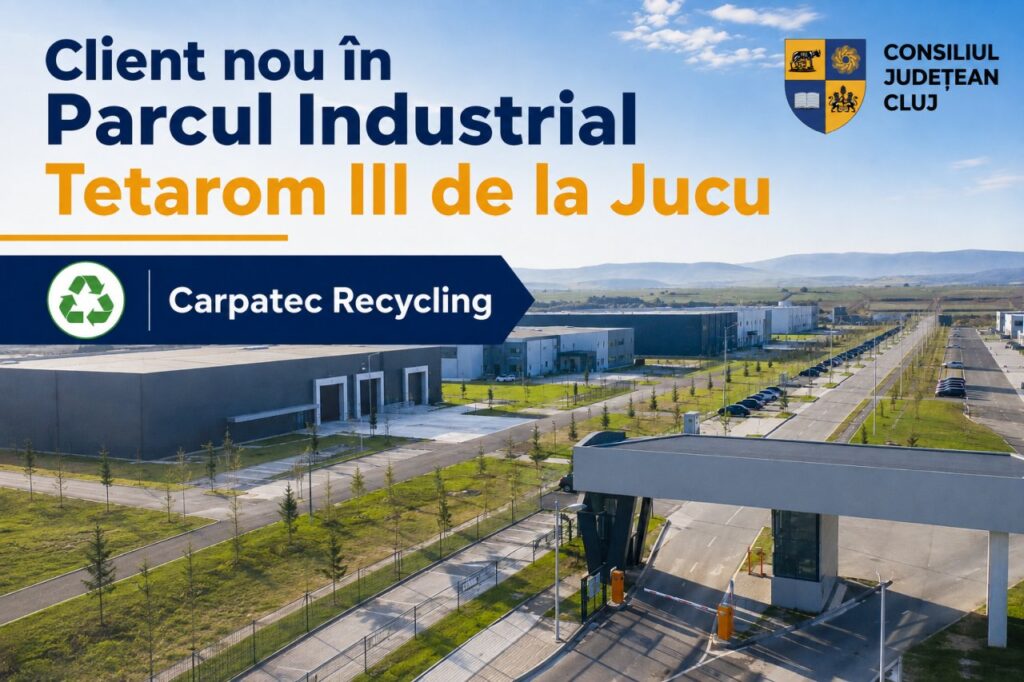 Client nou în Parcul Industrial Tetarom III de la Jucu