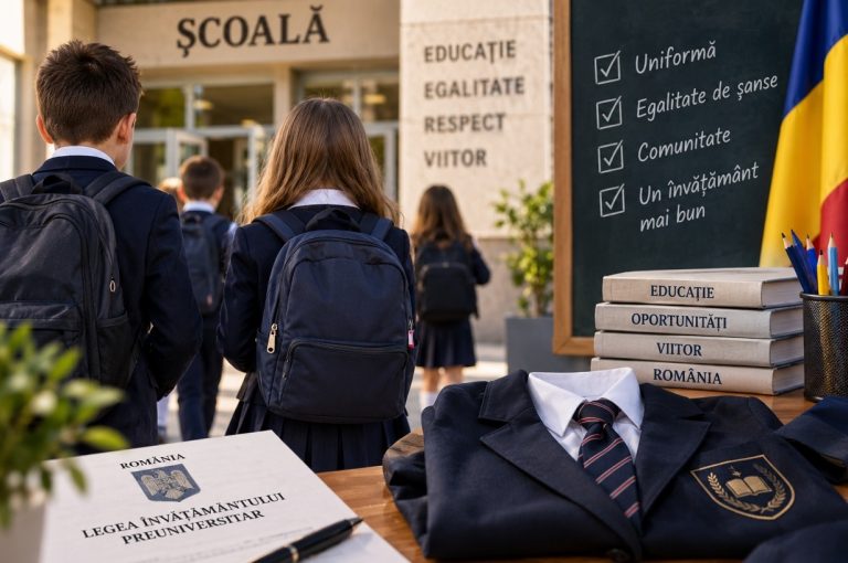 Uniforma școlară ar putea deveni obligatorie în toate școlile de stat. Proiectul PSD avansează în Senat, dar stârnește controverse: „Diferențele sociale nu dispar prin haine”
