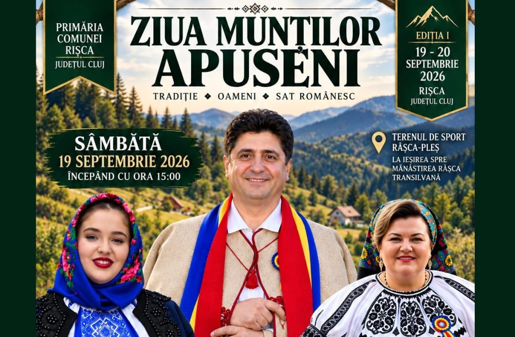 Toate drumurile duc la Râșca! Prima „Zi a Munților Apuseni” aduce muzică populară, dans și tulnic!