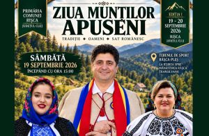 Toate drumurile duc la Râșca! Prima „Zi a Munților Apuseni” aduce muzică populară, dans și tulnic!