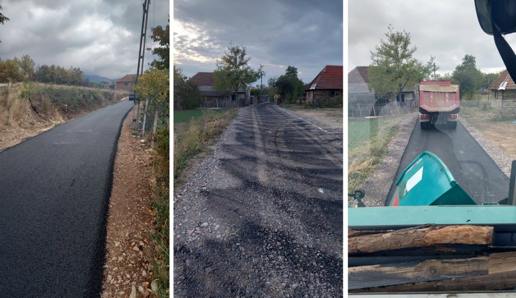 Noi drumuri asfaltate în comuna Bratca