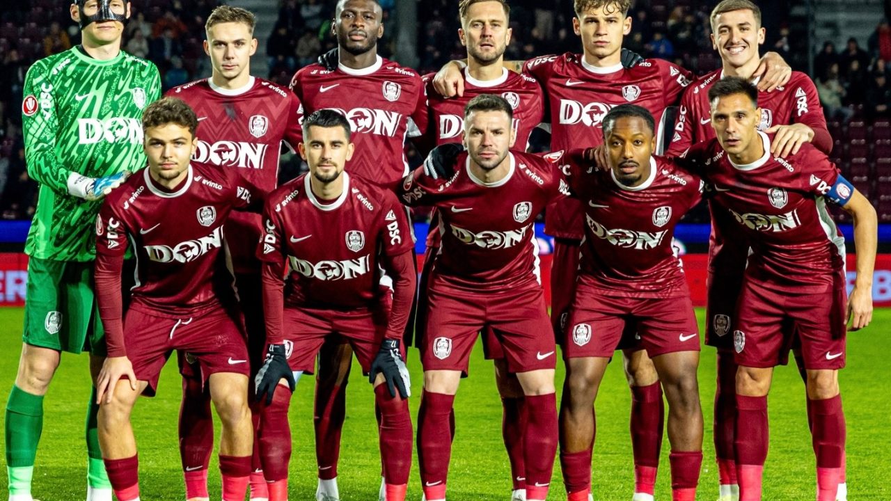 CFR Cluj, și cu un picior rupt, strălucește în Cluj. Performanța impune performanță!