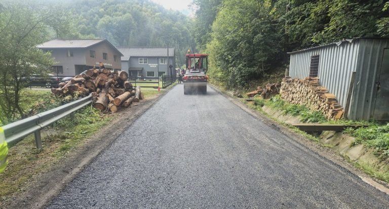 Acces mai bun spre Cascada Vălul Miresei și Padiș. Consiliul Județean Cluj intervine pe DJ 108C