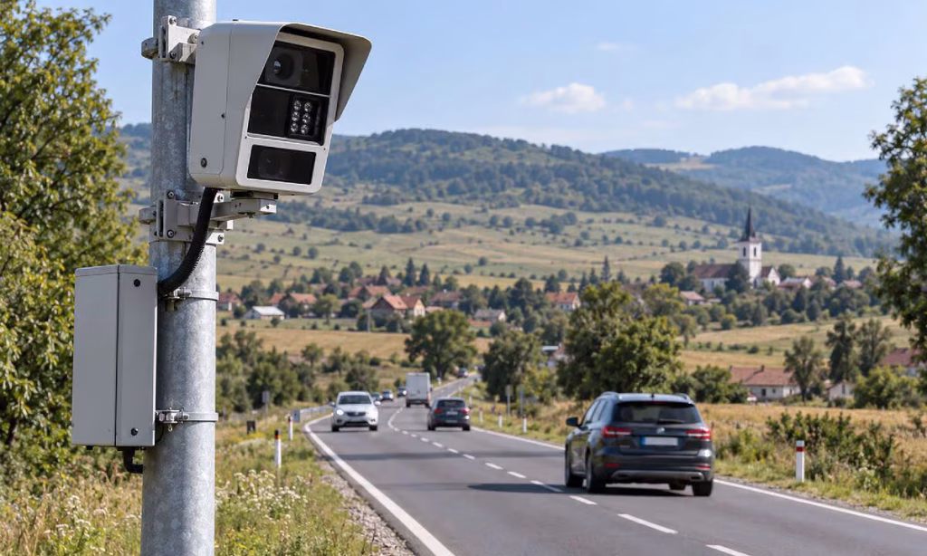 Camere inteligente pe cinci drumuri din județul Alba! Vor recunoaște automat numerele de înmatriculare. Unde vor fi montate cele 10 dispozitive