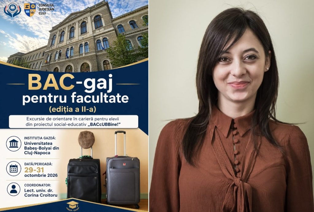 „BAC-gaj pentru facultate”: șase elevi bursieri descoperă Universitatea „Babeș-Bolyai”