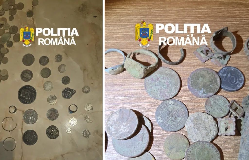 Descinderi în județul Hunedoara: Șase percheziții într-un dosar privind furtul unor bunuri arheologice