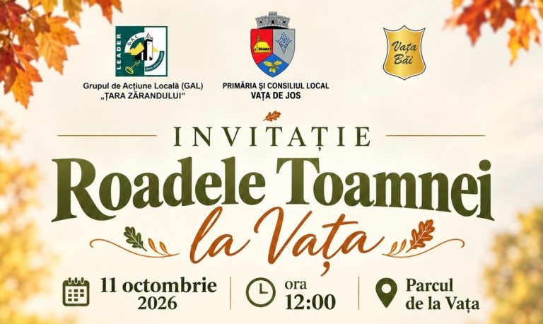 „Roadele Toamnei la Vața” – sărbătoarea tradițiilor, a produselor locale și a bucuriei de a fi împreună