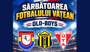 Sărbătoarea fotbalului la Vața de Jos: Fostele glorii de la Ponorul Vața, Aurul Brad și UTA Arad revin pe teren